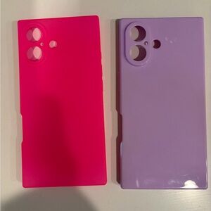 Pink and Purple Phone Cases